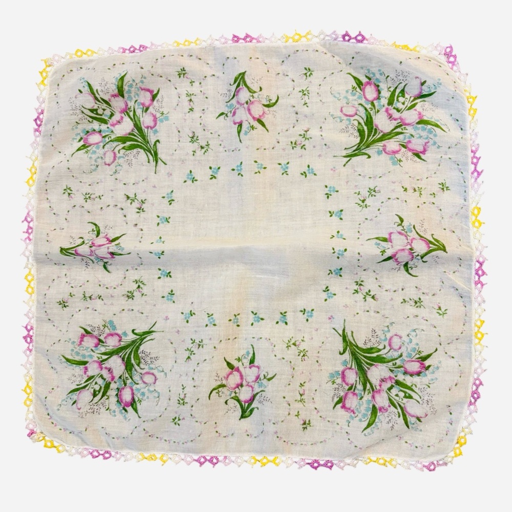 Vintage Ladies Hankies Lot Of 12 - GREAT CONDITION - Picture 3 of 16